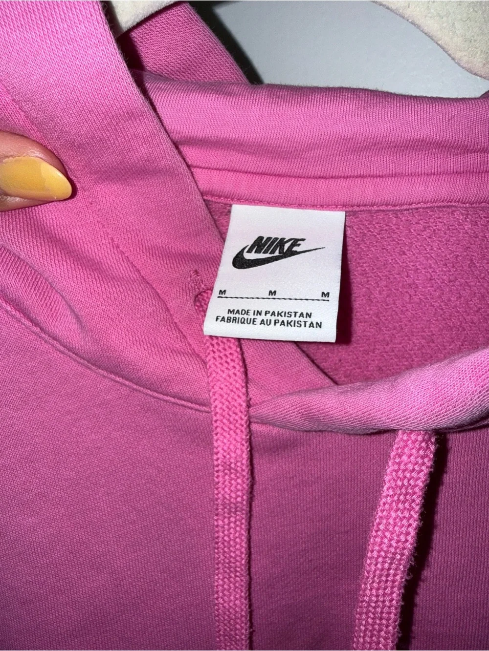 Nike Pink Hooded Sweatshirt